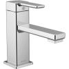 imageMoen S6710 90 Degree OneHandle Single Hole Modern Bathroom Sink Faucet Chrome