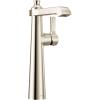 imageMoen S6982 Flara OneHandle Single Hole Vessel Sink Bathroom Faucet ChromePolished Nickel