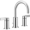 imageMoen T6222BL CIA Collection 8 in Widespread 2Handle HighArc Bathroom Faucet Trim Kit Valve Required Matte BlackChrome