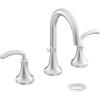 imageMoen TS6520 Icon Collection TwoHandle High Arc Bathroom Faucet Without Valve Chrome