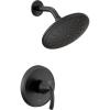 imageMoen UT2842EP Glyde MCORE 2Series 1Handle Shower Trim Kit Valve Required ChromeMatte Black