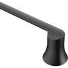 imageMoen YB0218BL Doux 18Inch Single Towel Bar Matte Black
