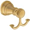 imageMoen YB8403BG Weymouth Double Robe Hook Brushed GoldBrushed Gold