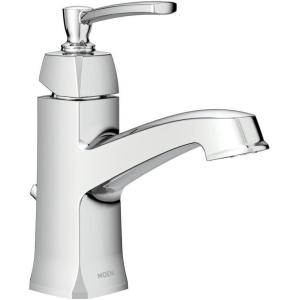 imageMoen Conway Chrome Two Handle Widespread Bathroom Sink Faucet with Valve Included 84926Chrome