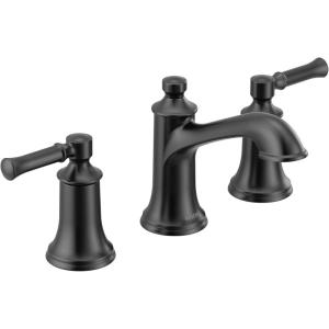 imageMoen Dartmoor Oil Rubbed Bronze TwoHandle Widespread Bathroom Faucet Traditional Bathroom Sink Faucet Valve Required T6805ORBMatte Black