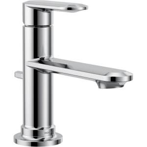 imageMoen Greenfield Chrome Single Handle One Hole Bathroom Sink Faucet 6504