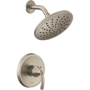 imageMoen UT2842EP Glyde MCORE 2Series 1Handle Shower Trim Kit Valve Required ChromeBrushed Nickel