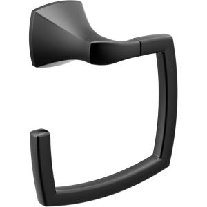 imageMoen YB5186BL Voss Towel Ring Matte Black