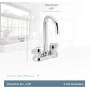 imageMoen 4903 Chateau TwoHandle High Arc Bar Faucet Chrome
