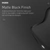 imageMoen 5925EWBL Sleek Spring Pulldown Kitchen Faucet with Power Boost Matte BlackMatte Black