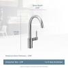 imageMoen 7365SRS Align OneHandle HighArc Modern Kitchen Faucet Spot Resist StainlessSpot Resist Stainless