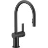 imageMoen 7622EVC CIA Smart Faucet Touchless Pull Down Sprayer Kitchen Faucet with Voice Control and Power Boost Includes Optional Matte Black Accents ChromeMatte Black