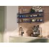 imageMoen 7622EVC CIA Smart Faucet Touchless Pull Down Sprayer Kitchen Faucet with Voice Control and Power Boost Includes Optional Matte Black Accents ChromeMatte Black