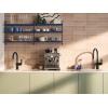 imageMoen 7622EVC CIA Smart Faucet Touchless Pull Down Sprayer Kitchen Faucet with Voice Control and Power Boost Includes Optional Matte Black Accents ChromeMatte Black