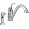 imageMoen 7840SRS Camerist OneHandle Low Arc Kitchen Faucet with Side Spray Spot Resist StainlessChrome
