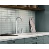 imageMoen 7870SRS Sleek OneHandle High Arc Kitchen Faucet with Side Spray Spot Resist StainlessChrome