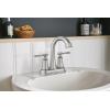 imageMoen 84092SRN Ellicott 4quot Lavatory Faucet Spot Resist Brushed Nickel