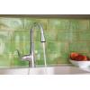 imageMoen Arbor Spot Resist Stainless OneHandle Pulldown Bar Faucet Featuring Reflex Single Hole Kitchen Sink Faucet 5995SRSChrome