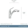 imageMoen Brecklyn Mediterranean Bronze SingleHandle PullOut Sprayer Kitchen Sink Faucet with Power Clean 87557BRBMediterranean Bronze