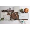 imageMoen Essie Mediterranean Bronze MotionSense Wave OneHandle Touchless Kitchen Faucet with Pulldown Sprayer and Soap Dispenser 87014EWBRBSpot Resist Stainless