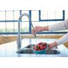 imageMoen Genta LX Motionsense Wave Sensor Touchless Chrome OneHandle High Arc Pulldown Modern Kitchen Faucet Featuring Power Clean 7882EWCChrome