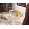 imageMoen Greenfield Brushed Gold TwoHandle Widespread Bathroom Sink Faucet TV6507BG