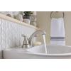 imageMoen Haber Spot Resist Brushed Nickel TwoHandle 4quot Centerset Bathroom Faucet 3Hole Faucet 84768SRNNo Size