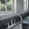 imageMoen Hutchinson Spot Resist Stainless 2Handle Kitchen Sink Faucet 87239SRS