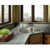 imageMoen Hutchinson Spot Resist Stainless 2Handle Kitchen Sink Faucet 87239SRS