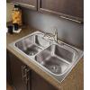 imageMoen Integra Spot Resist Stainless OneHandle Pullout Kitchen or Laundry Faucet Featuring Power Clean with Optional Deckplate 67315SRSChrome