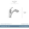 imageMoen Renzo Spot Resist Stainless OneHandle Pullout Kitchen or Laundry Faucet Featuring Power Clean CA87316SRS