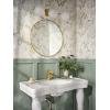 imageMoen S6981EWBG Flara Motionsense Wave Touchless Single Handle Bathroom Sink Faucet Brushed Gold