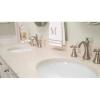 imageMoen T4524BN Wynford TwoHandle High Arc Bathroom Faucet Brushed Nickel