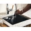 imageMoen Tenon Chrome One Handle Modern Bar Pulldown Faucet S64001