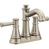 imageMoen 6401BN Belfield TwoHandle Centerset Bathroom Faucet Brushed Nickel