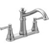 imageMoen 7250ORB Belfield Traditional Two Handle High Arc Kitchen Faucet Oil Rubbed BronzeChrome
