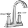imageMoen 84092SRN Ellicott 4quot Lavatory Faucet Spot Resist Brushed Nickel