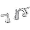 imageMoen Brantford Chrome TwoHandle High Arc Widespread Bathroom Sink Faucet for 3Hole Setups with Valve Included TV6620