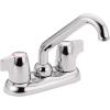 imageMoen Chrome Chateau TwoHandle 4Inch Centerset Utility or Laundry Sink Faucet with Threaded Spout 7499874998