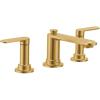 imageMoen Greenfield Brushed Gold TwoHandle Widespread Bathroom Sink Faucet TV6507BG