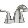 imageMoen Haber Spot Resist Brushed Nickel TwoHandle 4quot Centerset Bathroom Faucet 3Hole Faucet 84768SRNNo Size
