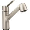 imageMoen Method Spot Resist Stainless Steel OneHandle Pullout Kitchen Faucet with High Spray Pressure Kitchen Sink Faucets with Pull Out Sprayer 7585SRSSpot Resist Stainless