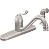 imageMoen Muirfield Spot Resist Stainles SingleHandle Kitchen Faucet with Side Sprayer CA87520SRS