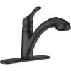 imageMoen Renzo Matte Black OneHandle Pullout Kitchen or Laundry Faucet Featuring Power Clean CA87316BL
