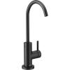 imageMoen S5530BL Sip Modern Cold Kitchen Beverage Faucet Optional Water Filtration System Available Sold Separately Matte Black