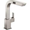 imageMoen S7597SRS 90Degree OneHandle High Arc Pullout Modern Kitchen Faucet Spot Resist StainlessSpot Resist Stainless