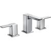 imageMoen TS6720BN 90 Degree TwoHandle 8 in Widespread Bathroom Faucet Trim Kit Valve Required Brushed NickelChrome