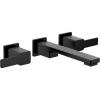 imageMoen TS6731BL90 Degree TwoHandle Wall Mount Bathroom Faucet Trim Kit Valve Required