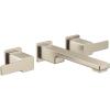 imageMoen TS6731BN 90 Degree TwoHandle Wall Mount Bathroom Faucet Trim Valve Required Brushed NickelBrushed Nickel