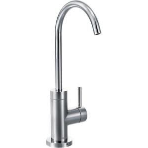 imageMoen Chrome Sip Modern Cold Water Kitchen Beverage Faucet with Optional Filtration System S5530